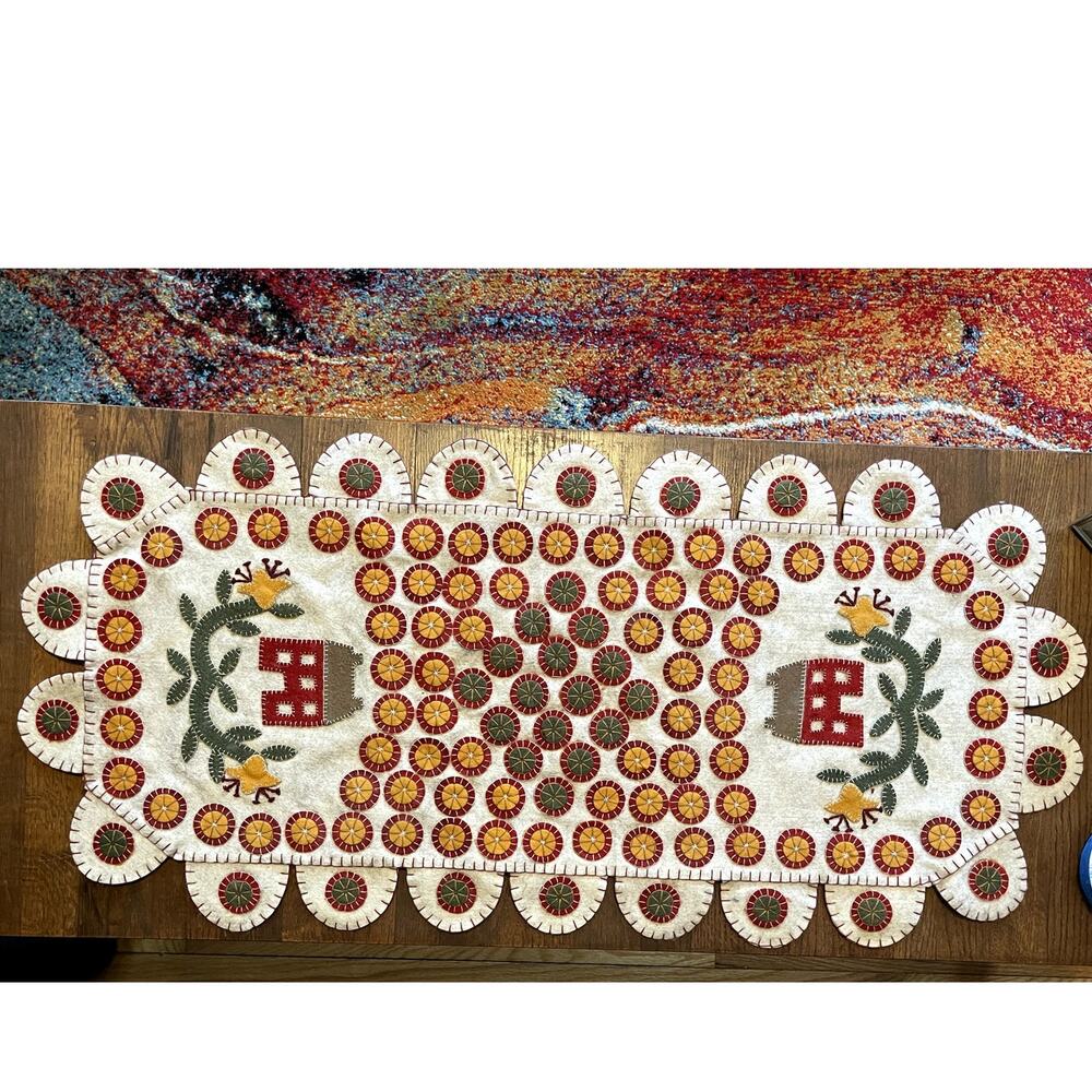 Table Runner Handmade from Homestead Shop Cottage Primitive Farmhouse Country